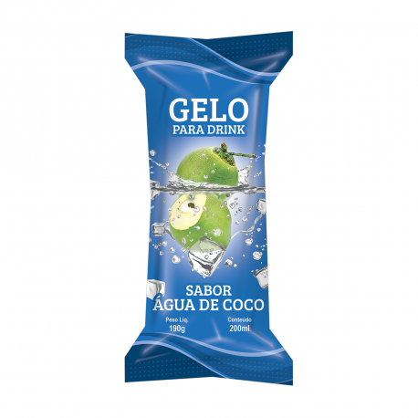 1 UNID. GELO SABOR AGUA DE COCO 