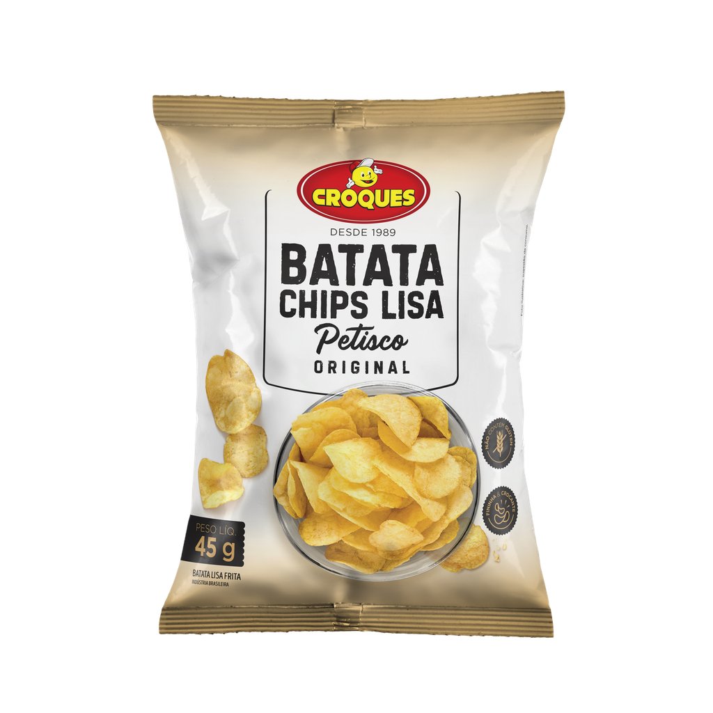 BATATA CHIPS LISA PETISCO ORIGINAL 45 G