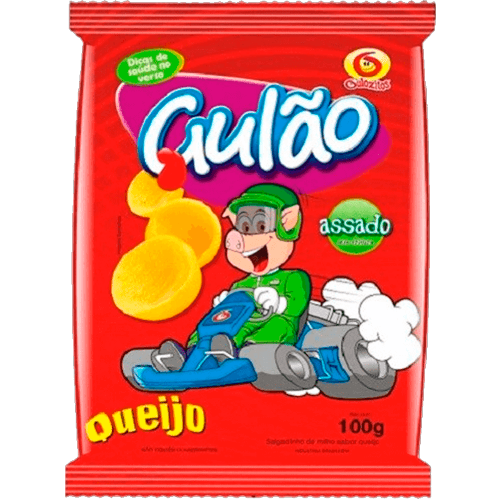 CHIPS QUEIJO 100GR GULAO ASSADO