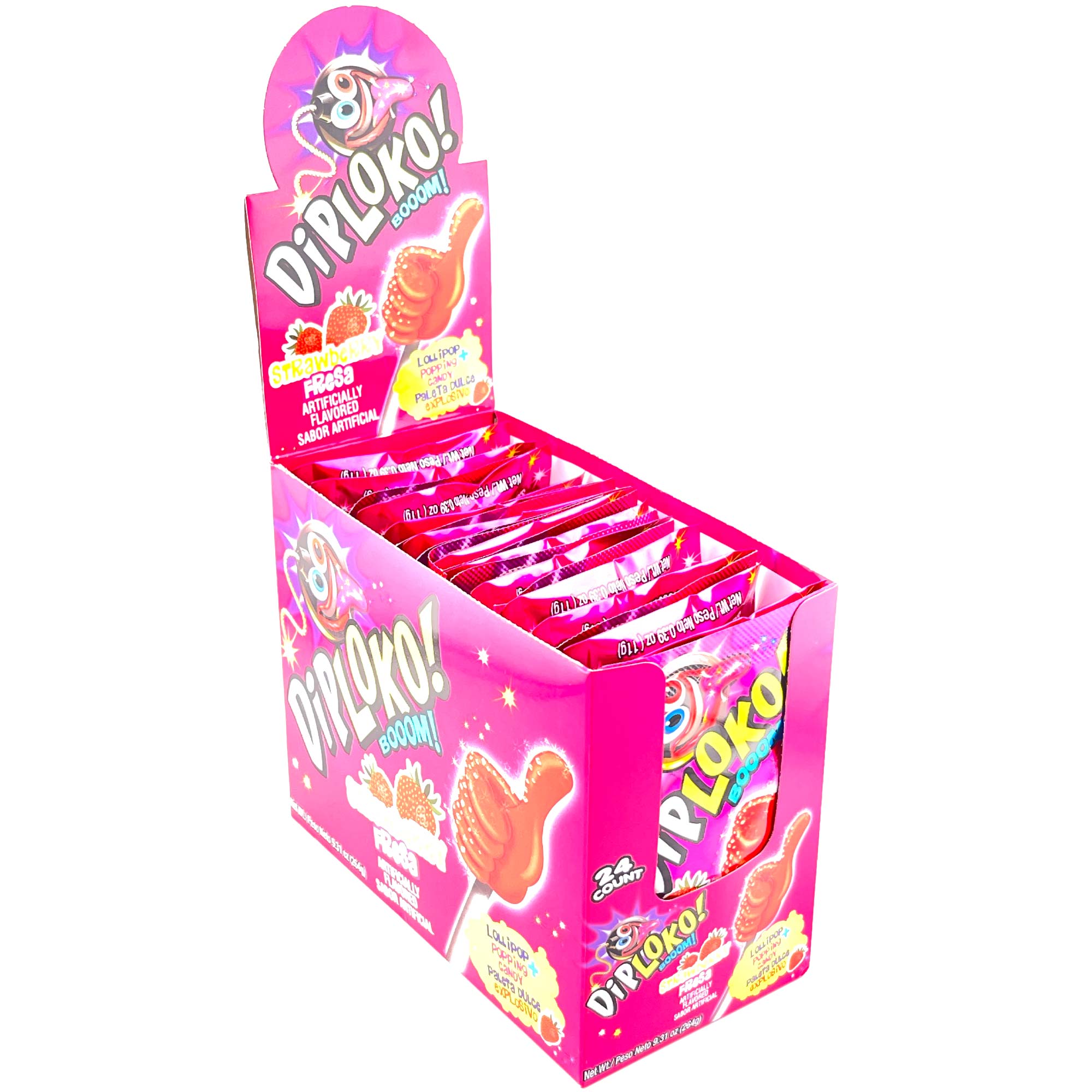 PIRULITO DIPLOKO BOOM MORANGO