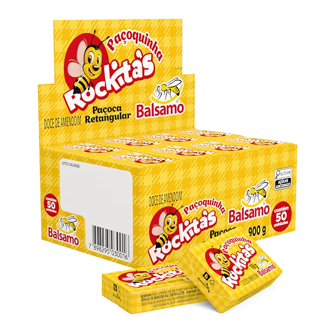 PAÇOQUINHA ROQUITAS