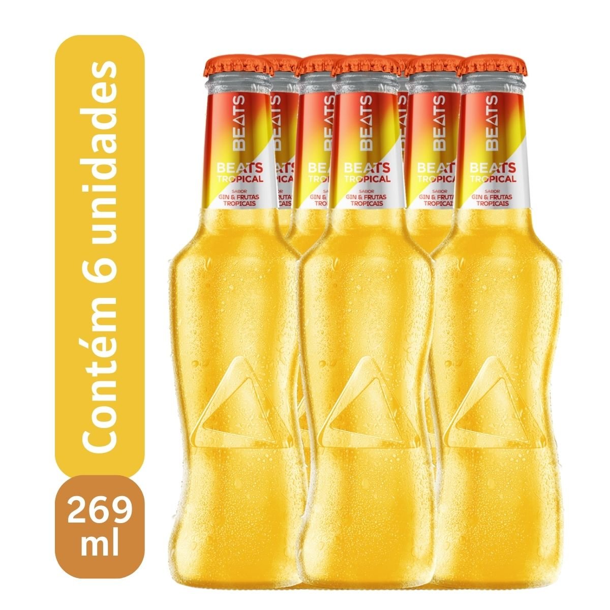 SKOL BEATS TROPICAL  LONG NECK 269 ml