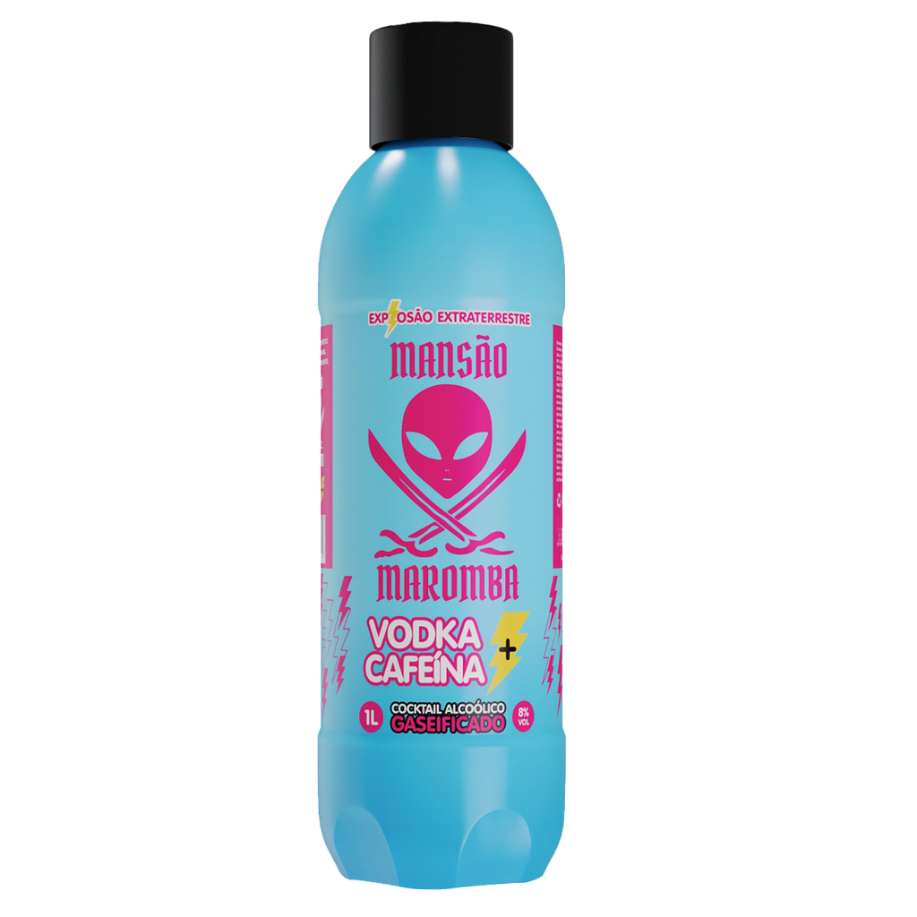 mansao maromba vodka + cafeina 1 litro